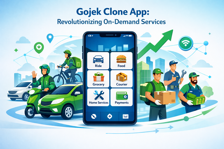 Gojek Clone App: Revolutionizing On-Demand Services